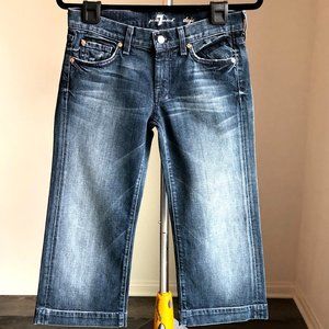 7 For All Mankind - Cropped Jeans - Size 27 - EUC
